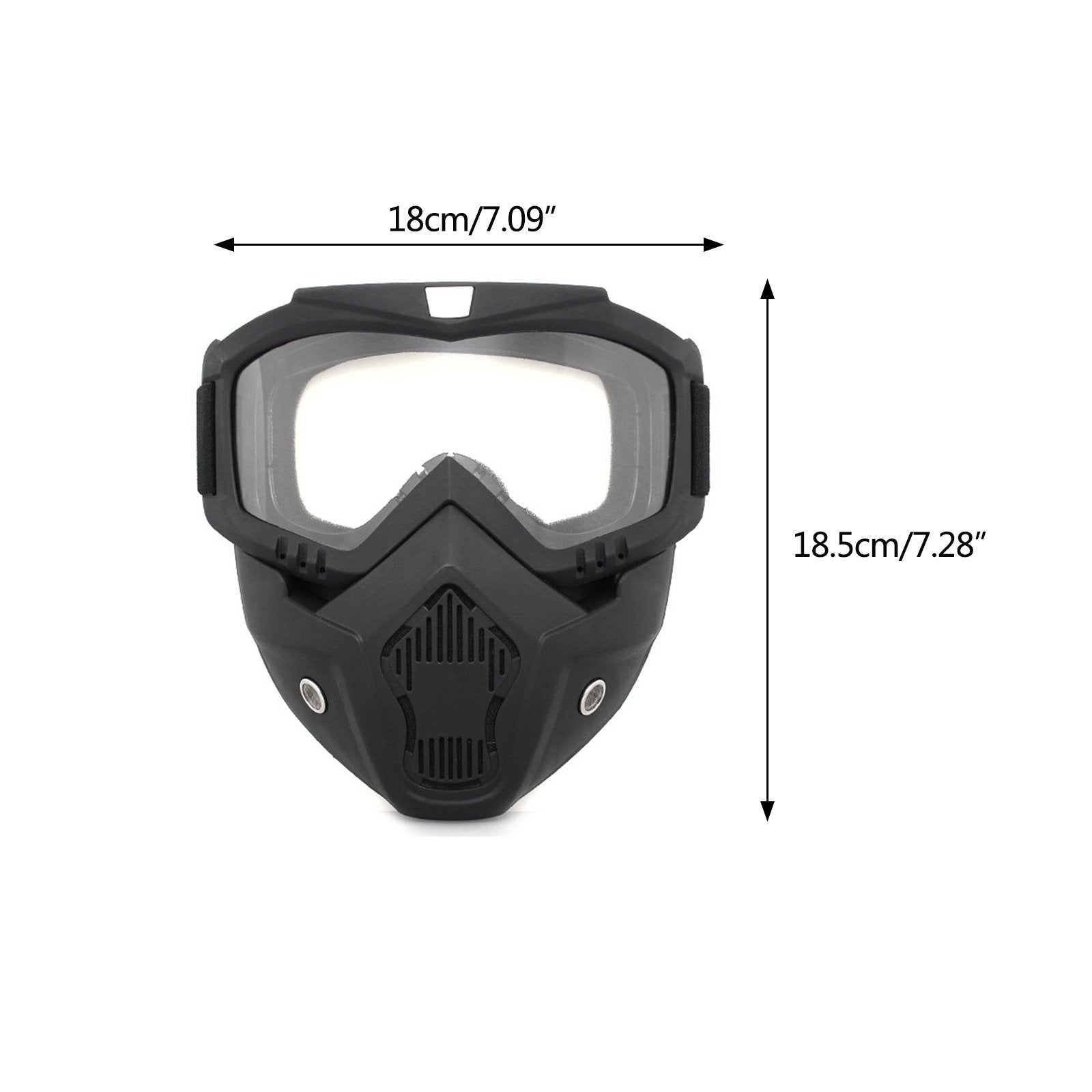 Gel Blaster Fullface Maske