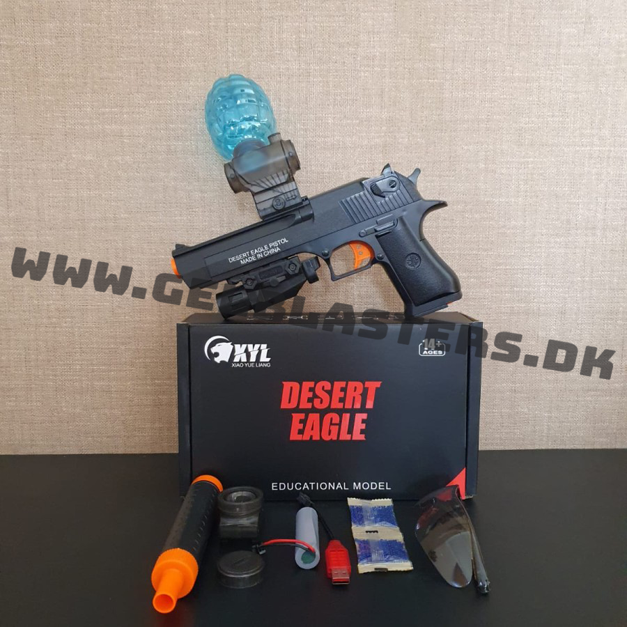 Gel Blaster Desert Eagle - Black Edition Gel Blaster Danmark