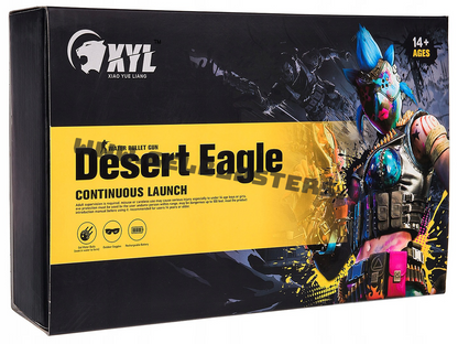 Gel Blaster Desert Eagle - Pink Devil Edition Gel Blaster Danmark