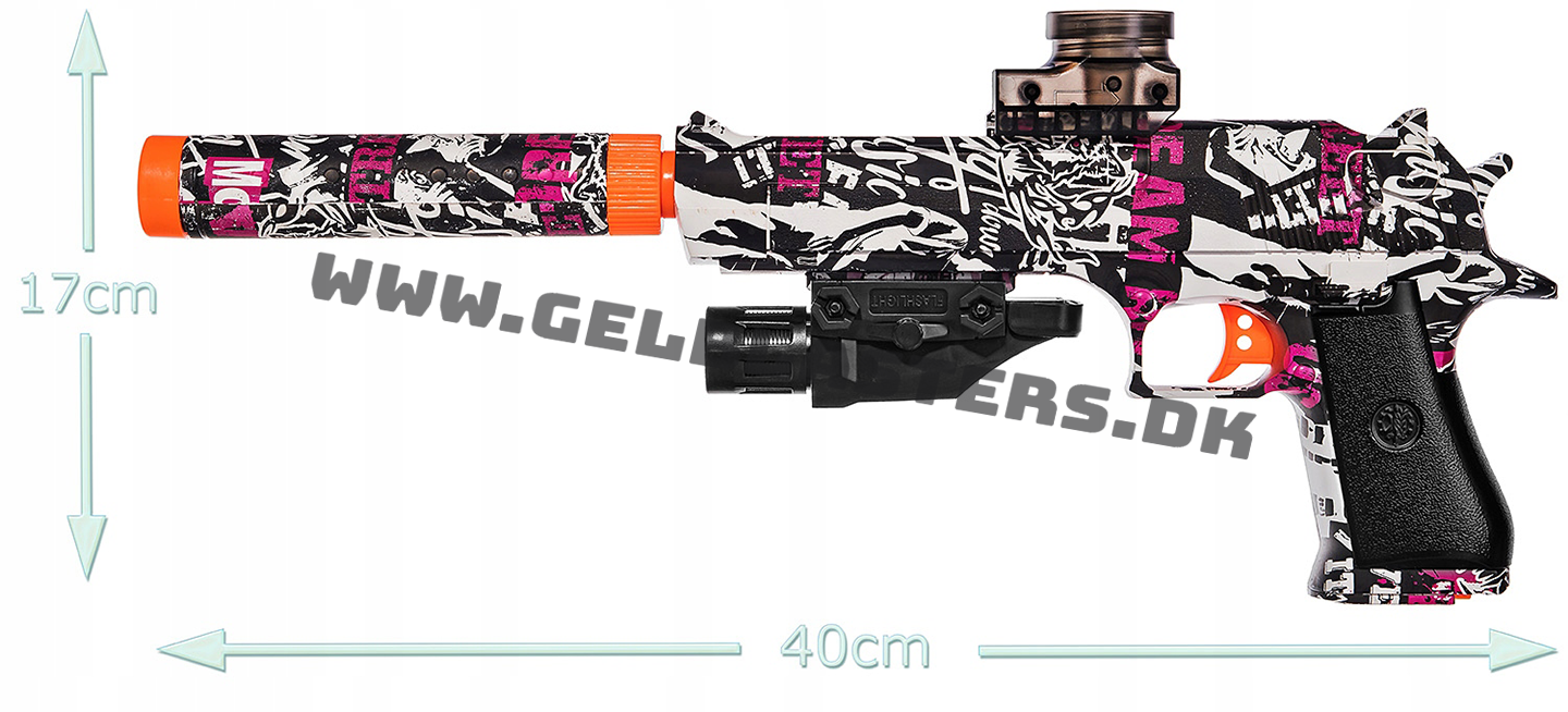 Gel Blaster Desert Eagle - Pink Devil Edition