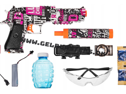 Gel Blaster Desert Eagle - Pink Devil Edition Gel Blaster Danmark