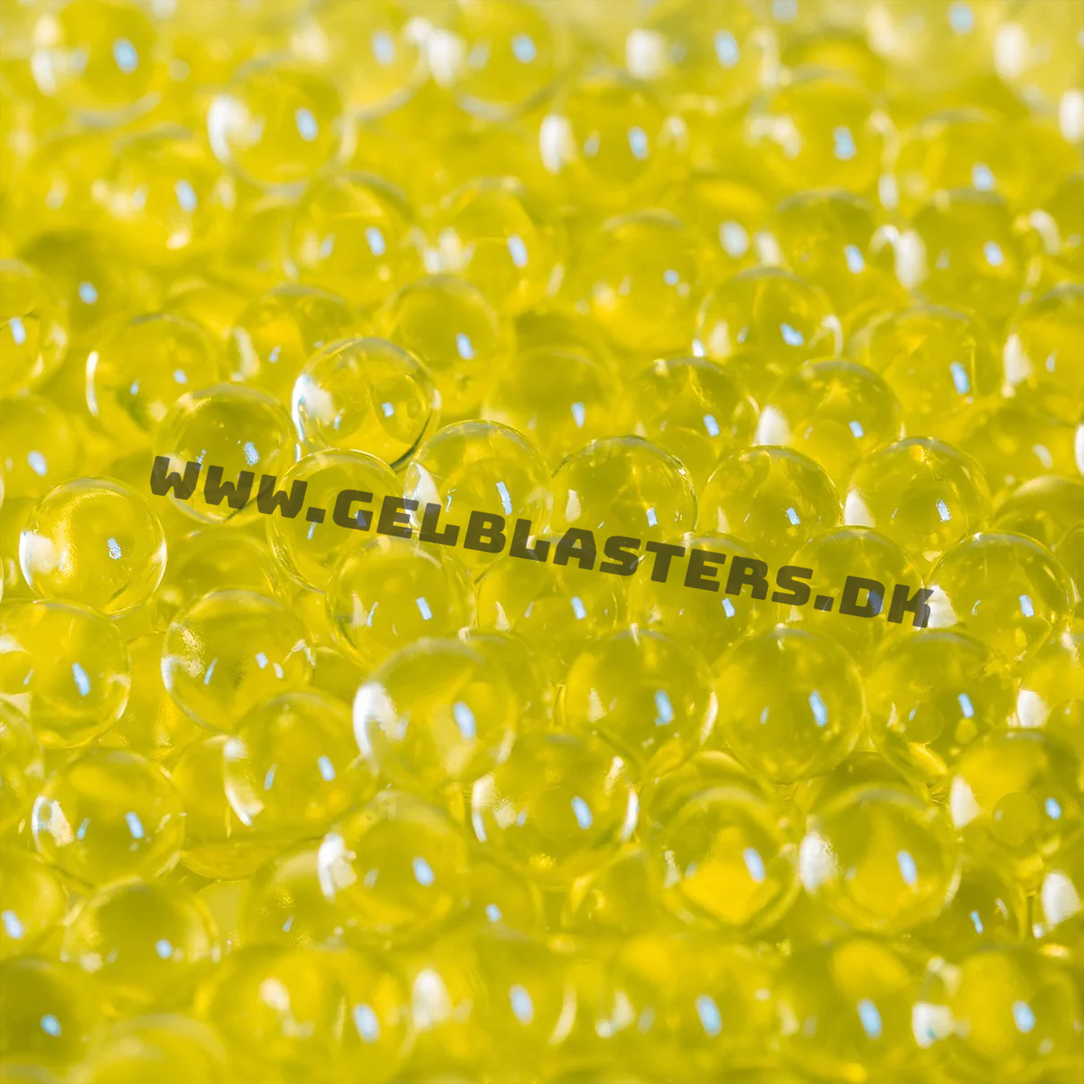 Gel balls gel blaster kugler ammo til gel blaster gul vandperler