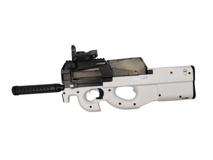 Gel Blaster P90 Mini ( Med grenade magasin ) - Hvid