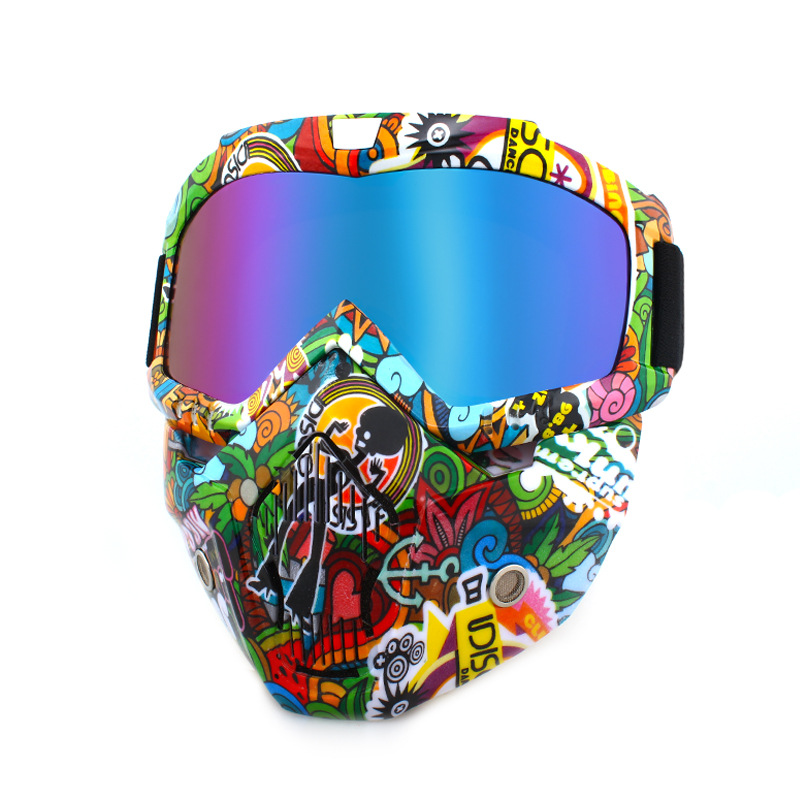 Gel Blaster Fullface Maske - color